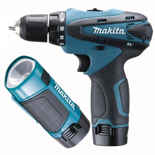 Шуруповерт акумуляторний Makita DF 330 DWLE